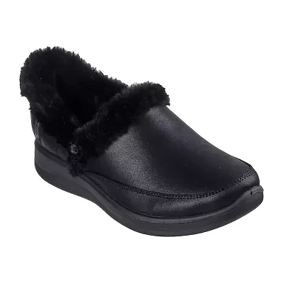 Skechers Cozy Escape Womens Memory Foam Slip-On Slippers