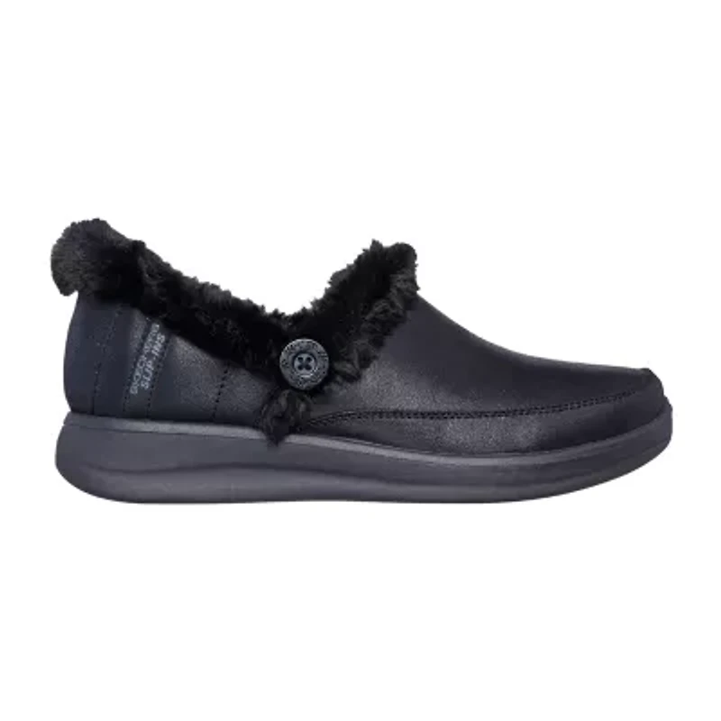 Skechers Cozy Escape Womens Memory Foam Slip-On Slippers