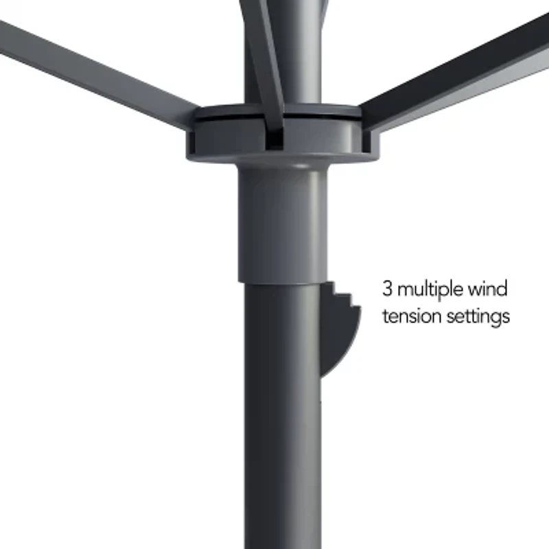 Wind Resistant Patio Umbrella