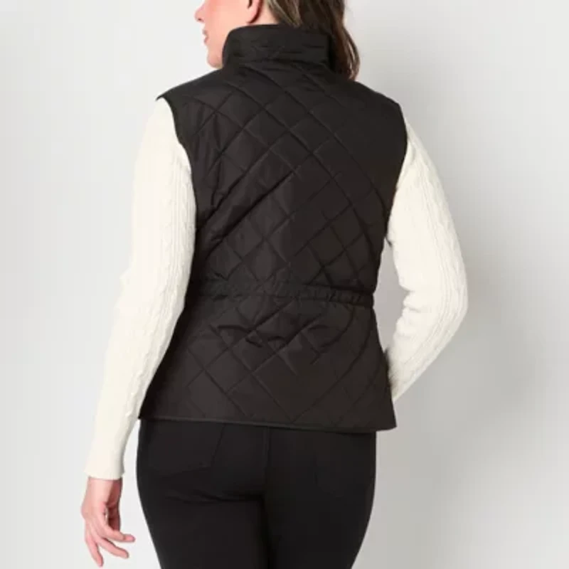 St. John's Bay Womens Heavyweight Quilted Vest