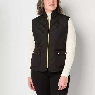 St. John's Bay Womens Heavyweight Quilted Vest
