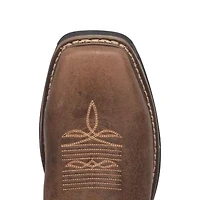 Dan Post Mens Storm'S Eye Waterproof Slip Resistant Flat Heel Work Boots