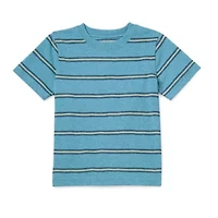 Okie Dokie Toddler & Little Boys Crew Neck Short Sleeve T-Shirt