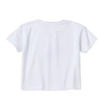 Okie Dokie Active Girls Round Neck Short Sleeve T-Shirt