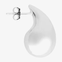 Womens Sterling Silver Drop Earrings