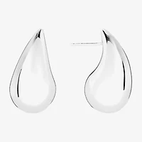 Womens Sterling Silver Drop Earrings
