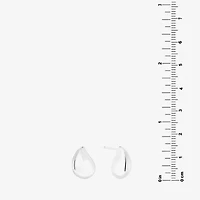 Sterling Silver 15.2mm Stud Earrings