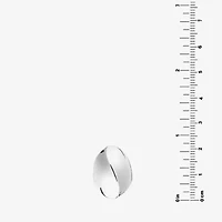 Womens Sterling Silver Cocktail Ring