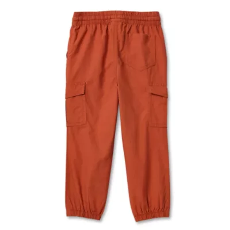 Okie Dokie Toddler & Little Boys Drawstring Waist Straight Cargo Pant
