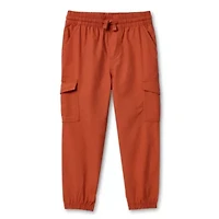 Okie Dokie Toddler & Little Boys Drawstring Waist Straight Cargo Pant
