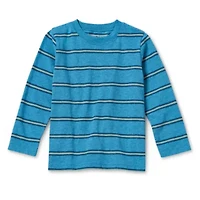 Okie Dokie Toddler & Little Boys Crew Neck Long Sleeve T-Shirt