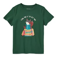Okie Dokie Toddler & Little Boys Crew Neck Short Sleeve Regular Fit Graphic T-Shirt