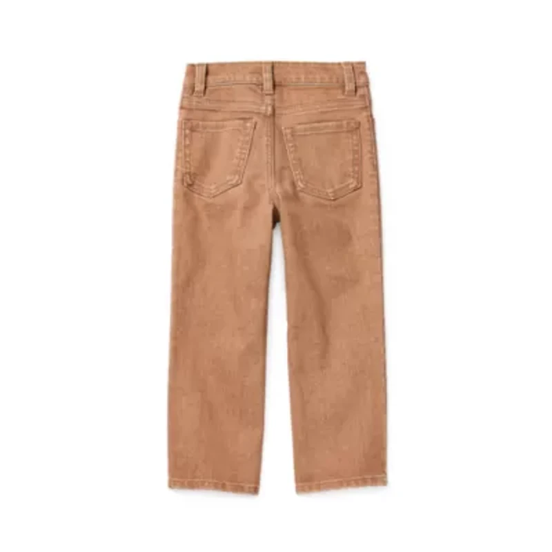 Okie Dokie Toddler & Little Boys Stretch Fabric Straight Leg Jean