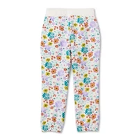 Okie Dokie Toddler Girls Cinched Regular Fit Fleece Jogger Pant
