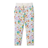 Okie Dokie Toddler Girls Cinched Regular Fit Fleece Jogger Pant