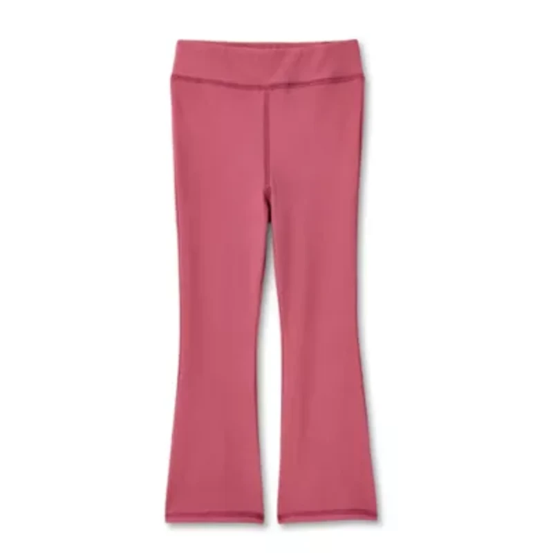 Okie Dokie Active Toddler & Little Girls Flare Full Length Leggings