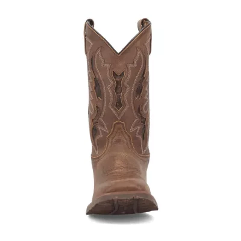 Laredo Mens Martie Flat Heel Cowboy Boots