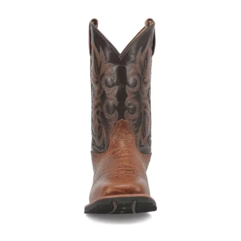 Laredo Mens Broken Bow Flat Heel Cowboy Boots