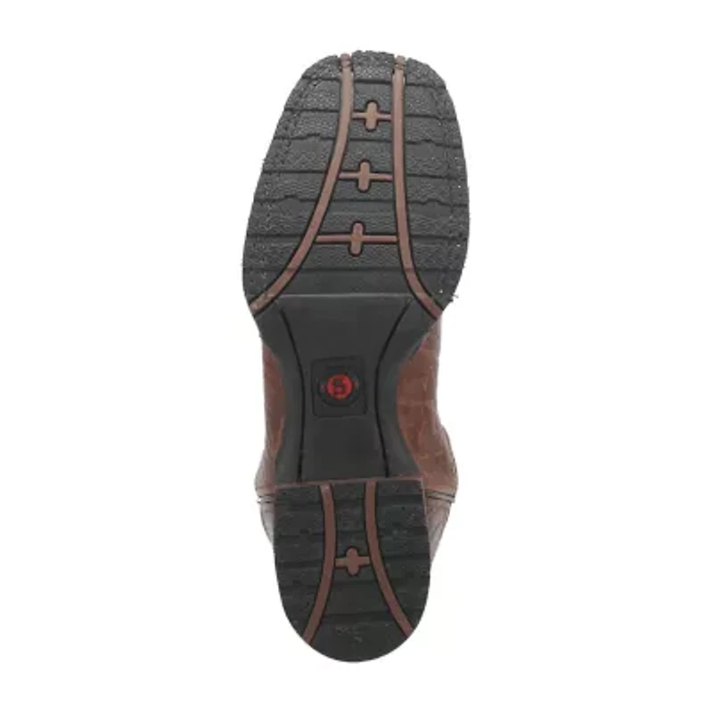 Laredo Mens Broken Bow Flat Heel Cowboy Boots