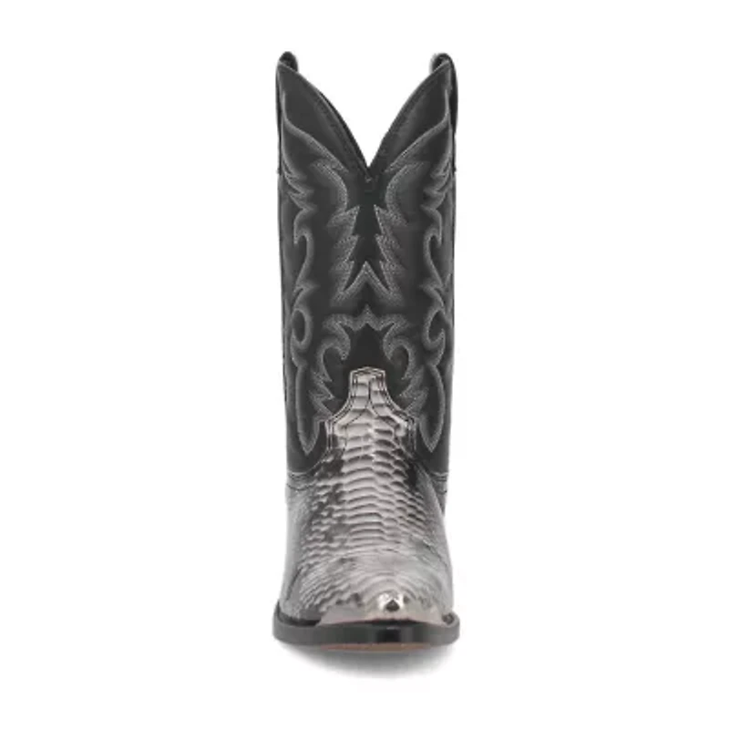 Laredo Mens Monty Block Heel Cowboy Boots