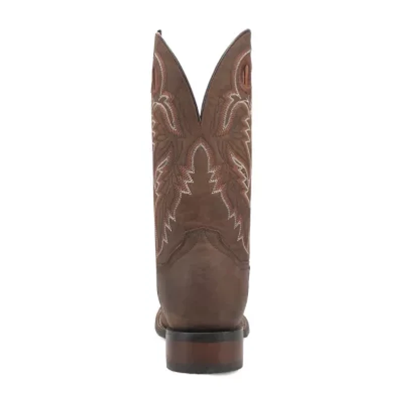 Dan Post Mens Abram Flat Heel Cowboy Boots