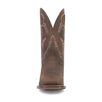 Dan Post Mens Abram Flat Heel Cowboy Boots