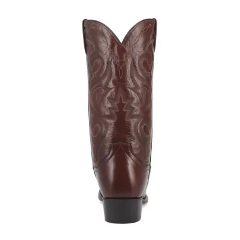Dan Post Mens Milwaukee Block Heel Cowboy Boots