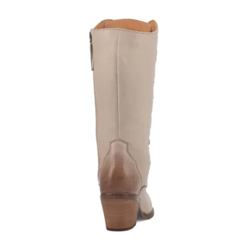 Dingo Womens San Miguel Stacked Heel Cowboy Boots