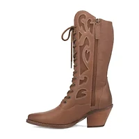 Dingo Womens San Miguel Stacked Heel Cowboy Boots