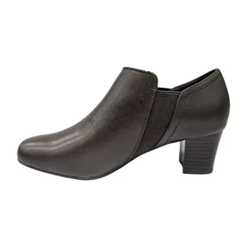 east 5th Womens Rossi Stacked Heel Booties