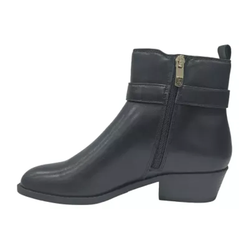 Liz Claiborne Womens Roff Flat Heel Chelsea Boots