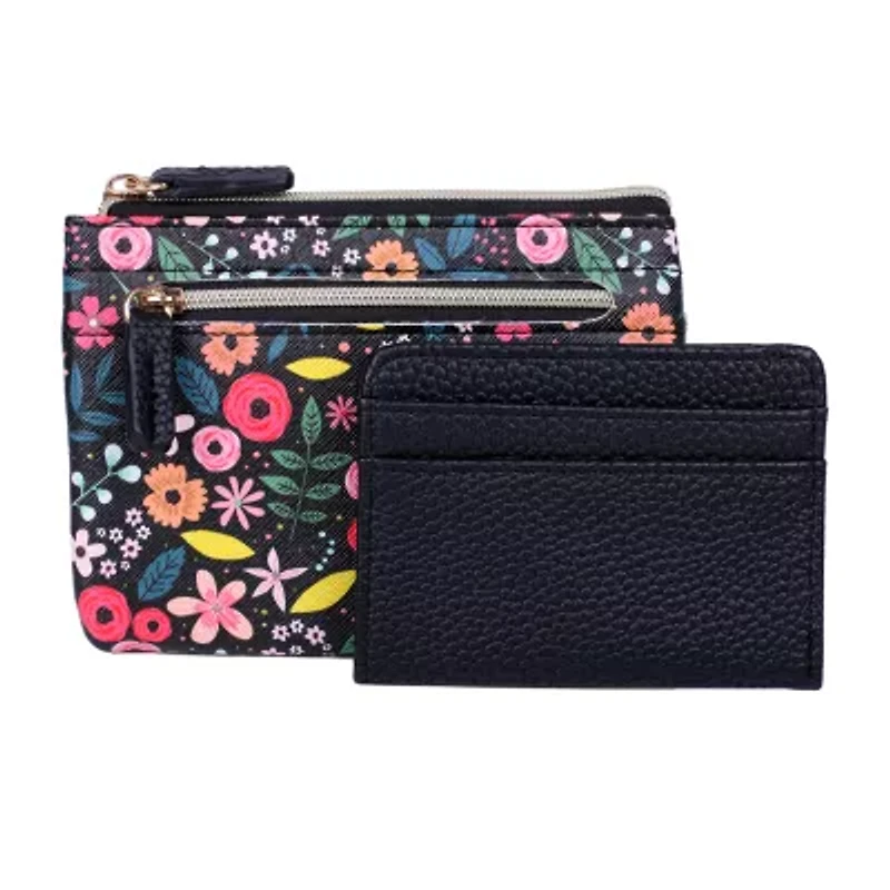 Julia Buxton Large Id Coin Womens Rfid Blocking Wallet