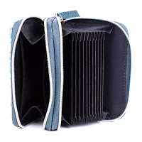 Julia Buxton Wizard Womens RFID Blocking Accordian Wallet