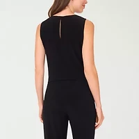 MSK Womens Round Neck Sleeveless Tank Top