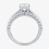 (I / I2) Womens 2 CT. T.W. Lab Grown White Diamond 10K Gold Engagement Ring