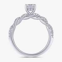 (G / I1) Womens 2 CT. T.W. Lab Grown White Diamond 14K Gold Round Engagement Ring