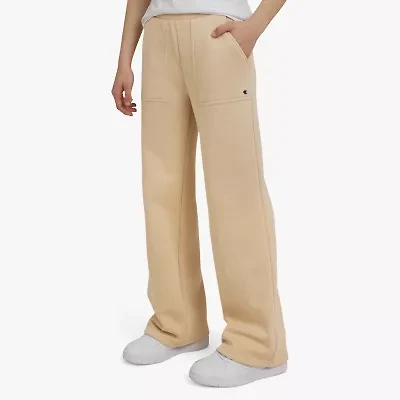 Champion Big Girls Mid Rise Wide Leg Pull-On Pant
