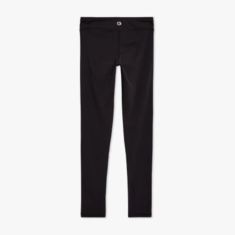 Champion Big Kid Girls Mid Rise Active Full Length Leggings