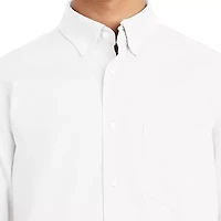 IZOD Young Mens Oxford Stretch Dress Shirt