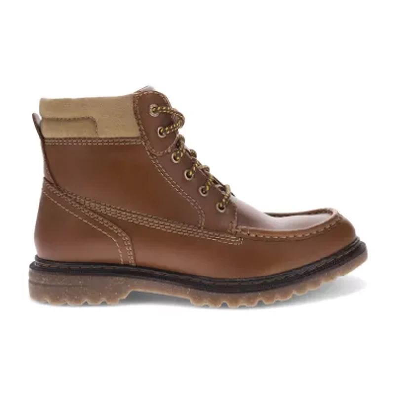 Dockers Mens Rockford Flat Heel Lace Up Boots
