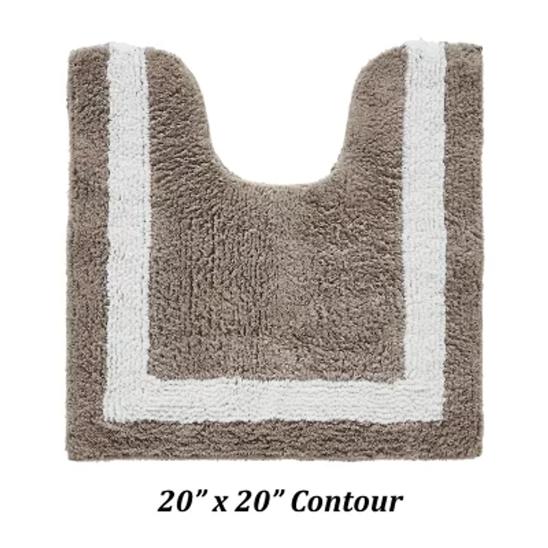Better Trends Hotel Bath Contour Rug