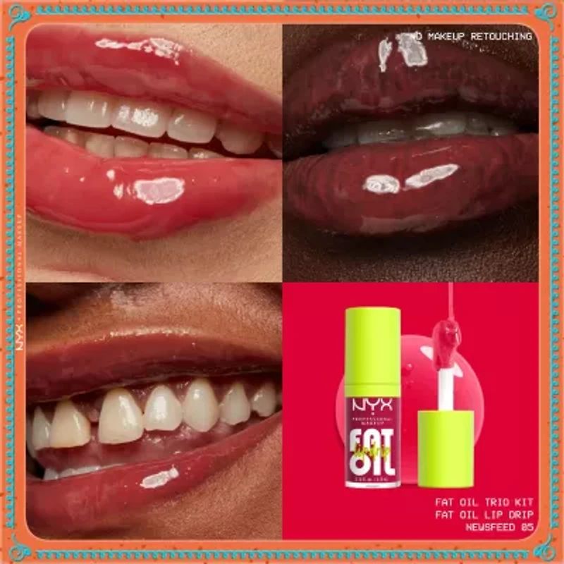 NYX Professional Makeup Fat Oil Lip Drip Trio Kit ($27 Value)