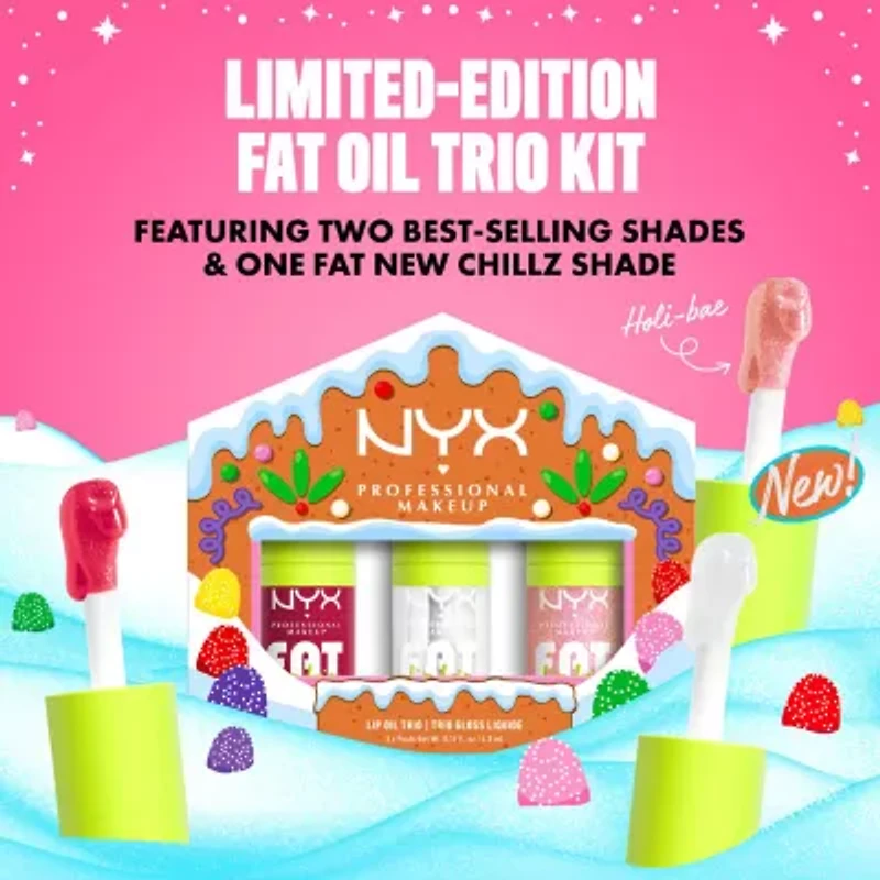 NYX Professional Makeup Fat Oil Lip Drip Trio Kit ($27 Value)