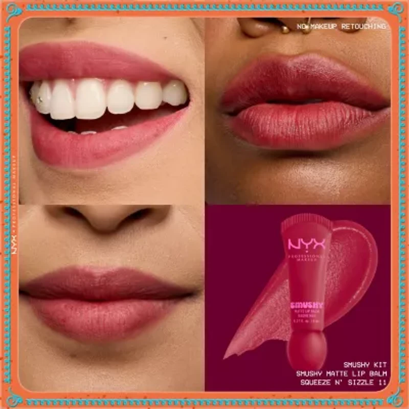 NYX Professional Makeup Smushy Matte Lip Balm Set ($27 Value)