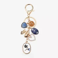 Arizona Bow Flower Heart Bag Charm