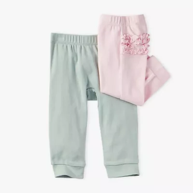 Okie Dokie Baby Girls Tapered Regular Fit Jogger Pant