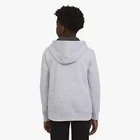 Champion Big Kid Boys Long Sleeve Embroidered Fleece Zipper Hoodie