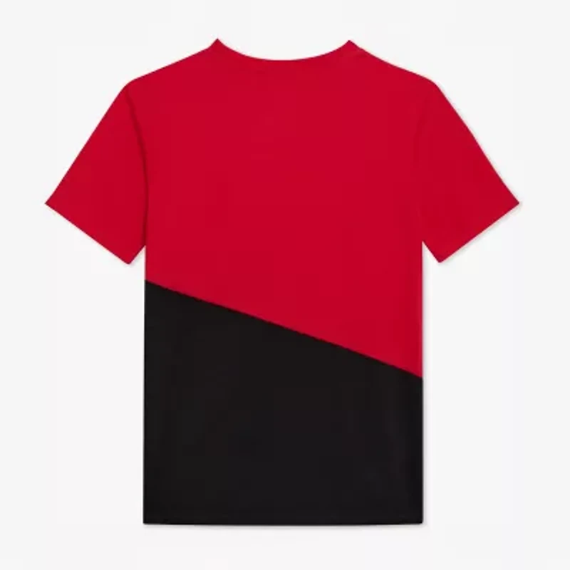 Champion Big Kid Boys Crew Neck Short Sleeve Regular Fit Graphic T-Shirt