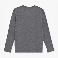 Champion Big Kid Boys Crew Neck Long Sleeve Regular Fit Graphic T-Shirt