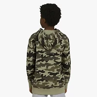 Champion Big Kid Boys Long Sleeve Embroidered Fleece Active Hoodie